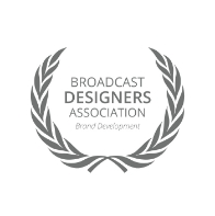 The Strategic Branding Services broadcast designers association logo.