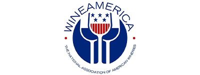 A logo with a red, white, and blue design by an Indianapolis Marketing Agency.
