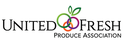 United Fresh Produce Association logo, designed by an Indianapolis Marketing Agency.