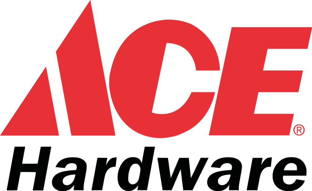 ACE Hardware logo in bold red letters