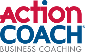 ActionCOACH business coaching logo in red and blue