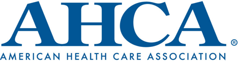 "AHCA logo representing the American Health Care Association."