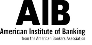 "AIB logo for the American Institute of Banking by the American Bankers Association."