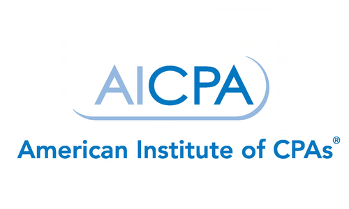 AICPA logo, representing the American Institute of CPAs."