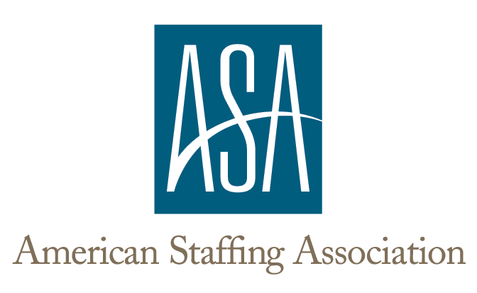 ASA logo, for the American Staffing Association, on a transparent background.