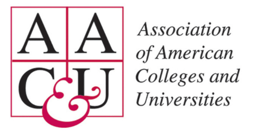 AAC&U logo with a maroon ampersand