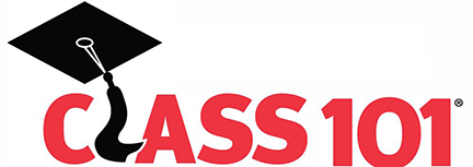 CLASS 101 logo with graduation cap
