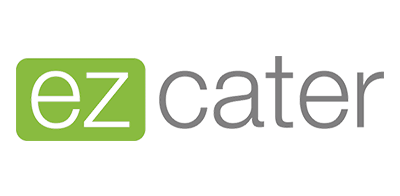 Ez caterer logo on a white background, from an Indianapolis marketing agency.