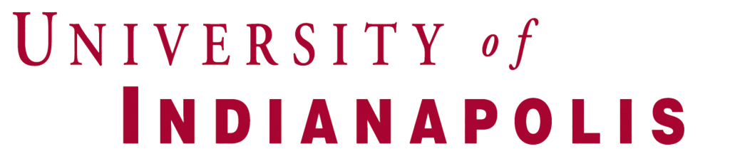 University of Indianapolis logo in crimson red