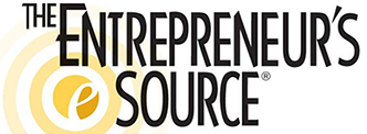 The Entrepreneur's Source logo with stylized 'e' in gold and black.