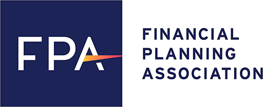FPA logo with a navy background and a forward-moving, multicolored swoosh