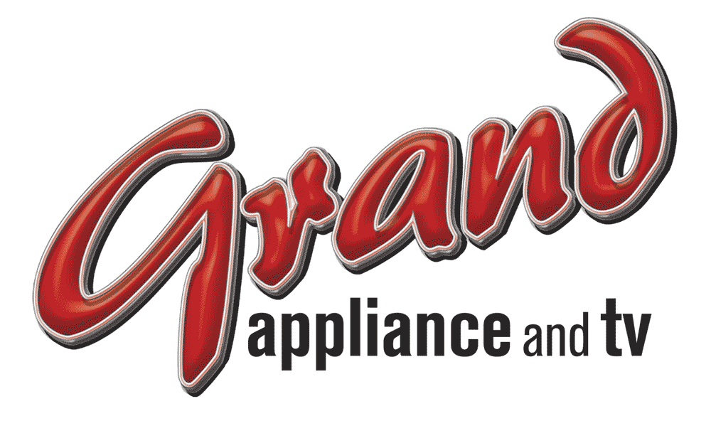 Grand appliance and tv logo, enhanced by Integrated Marketing Solutions.