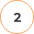 Number two inside an orange circle