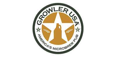 A logo designed by an Indianapolis Marketing Agency for Growler USA.