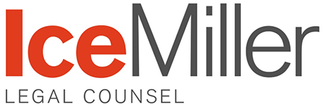 Ice Miller Legal Counsel logo with red and grey text, symbolizing trusted legal expertise
