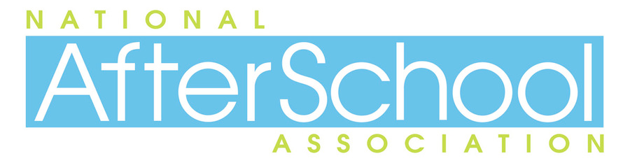 National AfterSchool Association logo in blue and green.