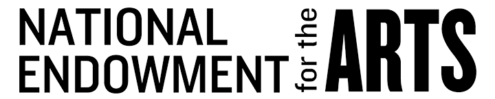 Black text logo of National Endowment for the Arts
