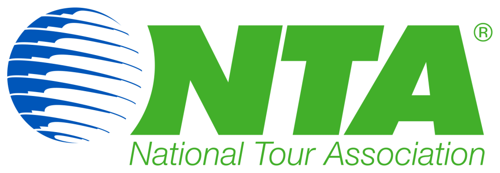 NTA logo with blue globe and green text for National Tour Association