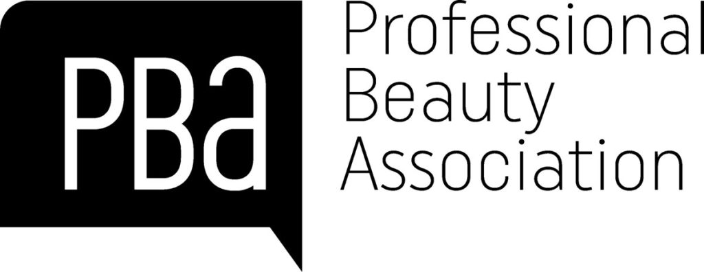 The professional beauty association logo showcases our digital marketing expertise.