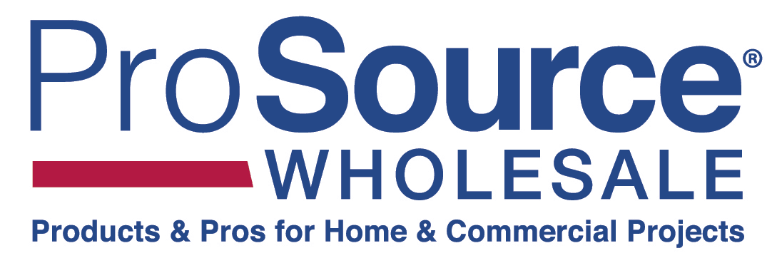 A logo for ProSource wholesale products for home and commercial projects, designed with strategic branding services.