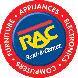 RAC Rent-A-Center logo, enhanced by Indianapolis Marketing Agency with Multi-Site Marketing expertise.