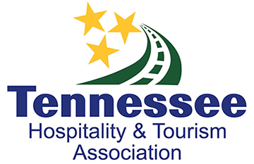 Tennessee Hospitality & Tourism Association logo with stars and road imagery."