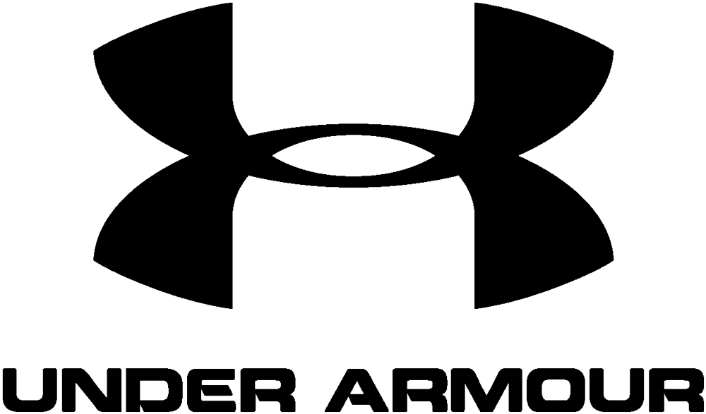 The under armour logo, strategically designed by an Indianapolis Marketing Agency, is shown on a white background.