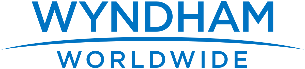 Wyndham Worldwide logo on a black background, symbolizing their franchise marketing excellence.