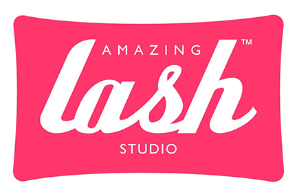 Amazing Lash Studio logo, designed for Multi-Site Marketing.