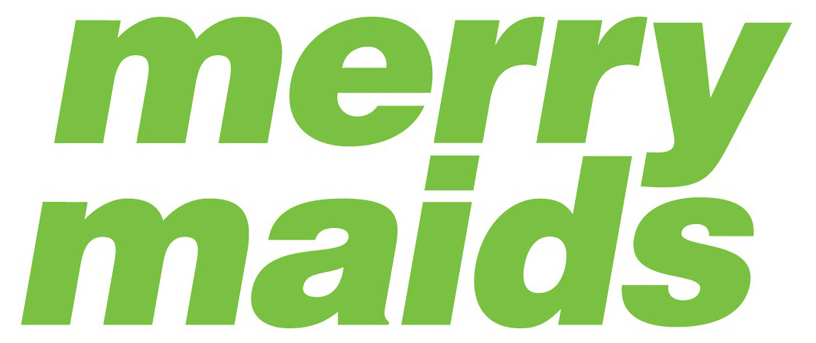 Merry Maids logo with bold green lowercase letters
