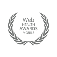Web Health Awards laurel for excellence in mobile health resources.